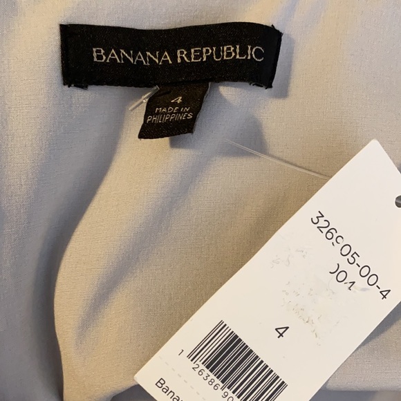 NWT Banana Republic Grey Dress (Size 4) - Picture 4 of 9